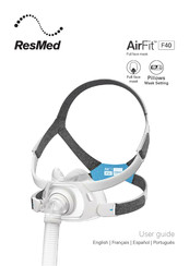 ResMed AirFit F40 Guia Del Usuario