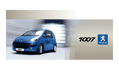 PEUGEOT 1007 2004 Manual De Instrucciones