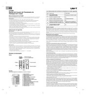 UNI-T UT325F Manual Del Usuario