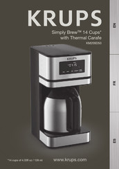 Krups Simply Brew KM209D50 Manual De Instrucciones