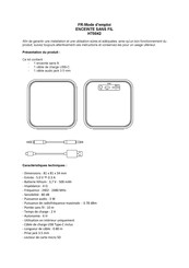 CMP HT0042 Instrucciones De Uso