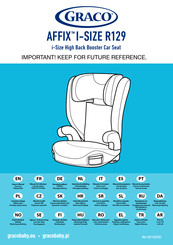 Graco AFFIX I-SIZE R129 Manual Del Propietário