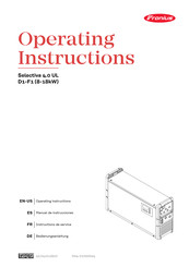 Fronius Selectiva 4.0 Serie Manual De Instrucciones