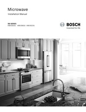 Bosch HMV3023U Manual De Instalación