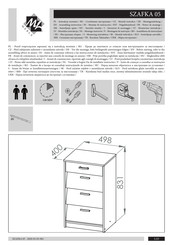 ML MEBLE SZAFKA 05 Instrucciones De Montaje