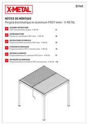 X-METAL FIRST Instrucciones De Montaje