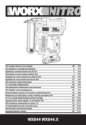 Worx Nitro WX844 Serie Manual De Instrucciones