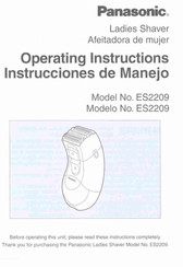 Panasonic ES2209 Instrucciones De Manejo