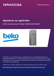 Beko RDNE350K20XB Manual Del Usuario