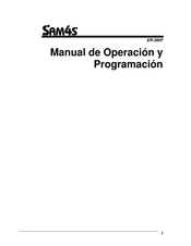 Sam4s ER-380F Manual De Operación Y Programación