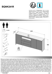 Forte BQNK241R Instrucciones De Montaje