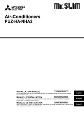 Mitsubishi Electric PUZ-HA36NHA2 Manual De Instalación