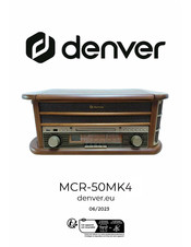 Denver MCR-50MK4 Manual De Instrucciones