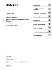 Siemens SINUMERIK ONE Run MyRobot/Direct Manual De Programación