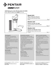 Pentair OMNIFILTER U30 Instrucciones De Instalación