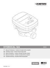 B METERS HYDROCAL-M4 Manual De Instalación