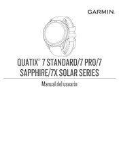 Garmin QUATIX 7 STANDARD Serie Manual Del Usuario