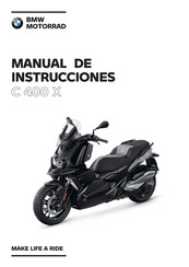 BMW Motorrad C 400 X Manual De Instrucciones