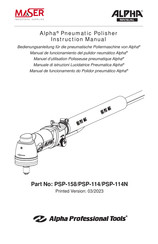 Alpha Professional Tools PSP-114 Manual De Funcionamiento