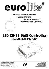 EuroLite CB-12 Manual Del Usuario