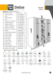 Delos DUO 3 Instrucciones De Montaje