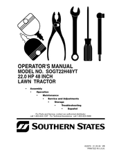 Southern States SOGT22H48YT Manual Del Operador