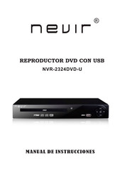 Nevir NVR-2324DVD-U Manual De Instrucciones