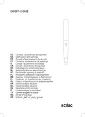 SOLAC S90105300 Advertencias De Seguridad