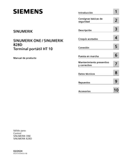 Siemens SINUMERIK HT 10 Manual De Producto