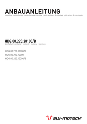 SW-Motech HDG.00.220.28100/B Instrucciones De Montaje