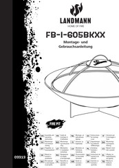 LANDMANN FB-I-605BK Serie Instrucciones De Montaje Y Uso