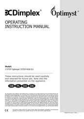 Dimplex Optimyst 3STEP-RGB-EU Manual De Instrucciones