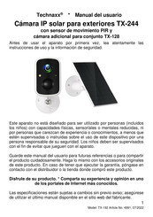 Technaxx TX-244 Manual Del Usuario