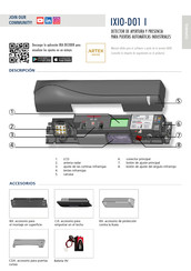 BEA IXIO-DO1 I Manual De Instrucciones