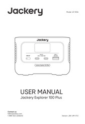 Jackery Explorer 100 Plus Manual Del Usuario