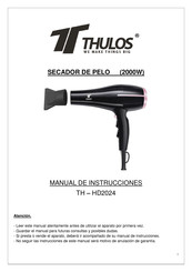 Thulos TH-HD2024 Manual De Instrucciones