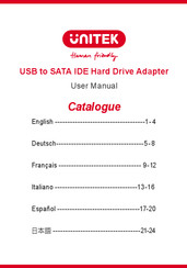 Unitek Y-3322D Manual Del Usuario