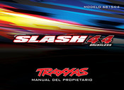 Traxxas SLASH 4X4 BRUSHLESS 68154-4 Manual Del Propietário