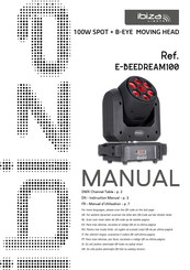 Ibiza Light E-BEEDREAM100 Manual De Instrucciones