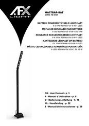 afx light 16-2127 Manual De Instrucciones