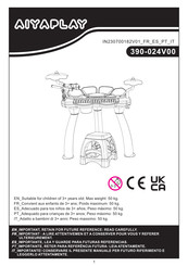 Aiyaplay 390-024V00 Manual De Instrucciones