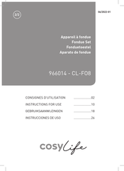 COSYLIFE 966014 Instrucciones De Uso