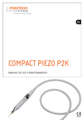 Mectron COMPACT PIEZO P2K Manual De Uso Y Mantenimiento