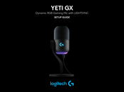 Logitech YETI GX Guía De Preparación