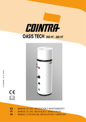 Cointra OASIS TECH 200 HT Manual De Uso, Instalación Y Mantenimiento