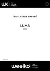 Weelko LUMB 2212.1.A26 Manual De Instrucciones