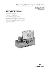 Emerson AVENTICS ED02 Instrucciones De Servicio