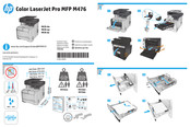HP Color LaserJet Pro M476nw Guia De Inicio Rapido