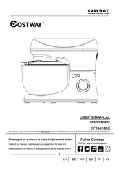 Costway SM-1504XS Manual Del Usuario