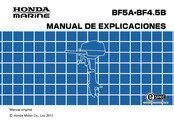 HONDA marine BF5A Manual De Explicaciones